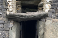 Newgrange Light Chamber above Entry that Illuminates Chamber on Dec 21