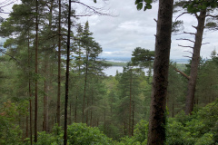 View from Torc Waterfall Hike Mid-point